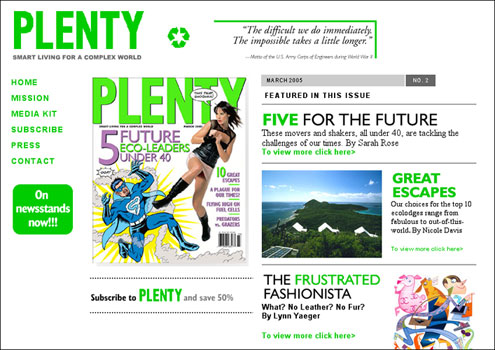 plenty magazine